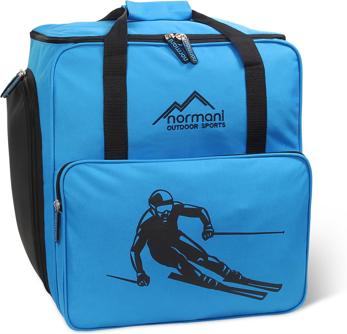 normani Sporttasche Skitasche 53 l Alpine Depo, Skischuhtasche mit separatem Helmfach und Rucksackfunktion - Rollschuhtasche oder Snowboardschuhtasche von normani
