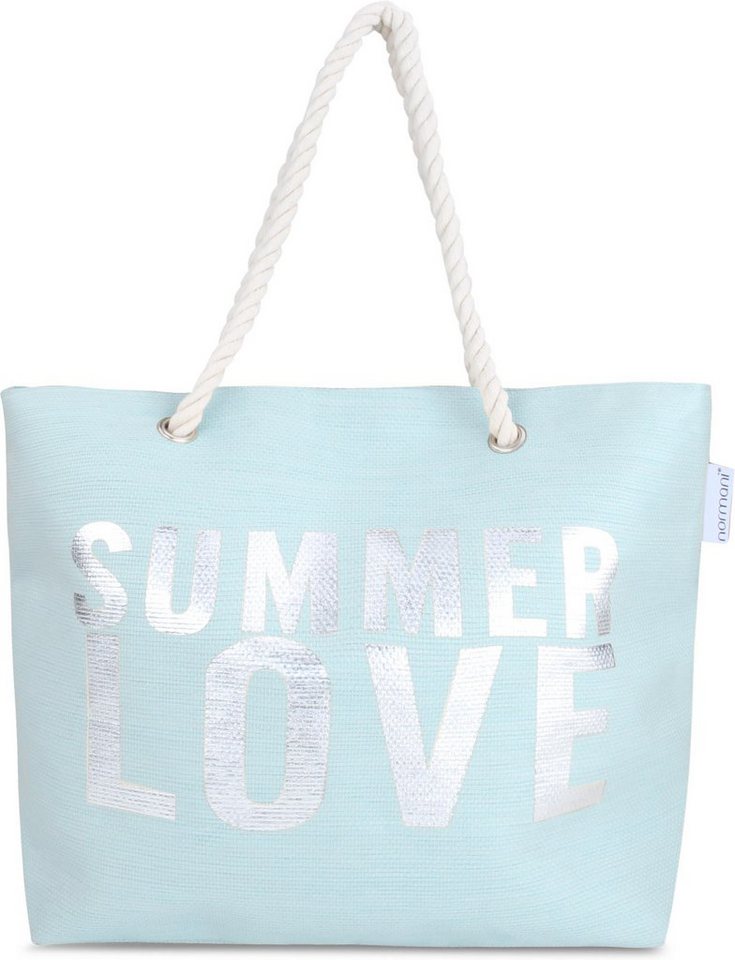 normani Strandtasche Bequeme Sommer-Umhängetasche, Strandtasche, Schultertasche als Henkeltasche tragbar von normani