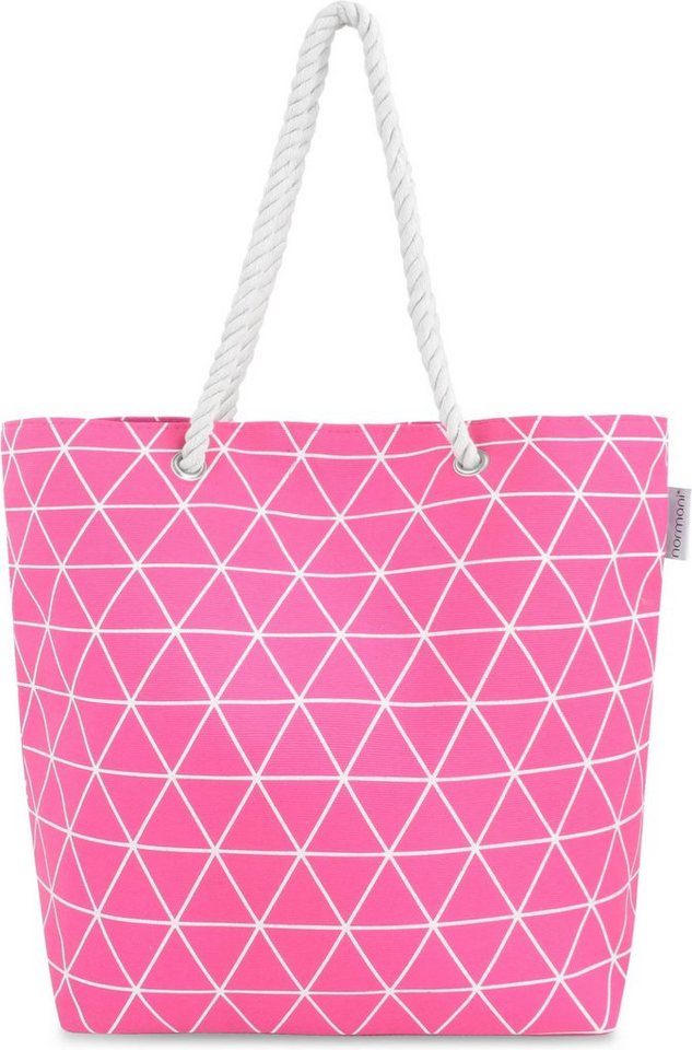 normani Strandtasche Bequeme Sommer-Umhängetasche, Strandtasche, Schultertasche als Henkeltasche tragbar von normani