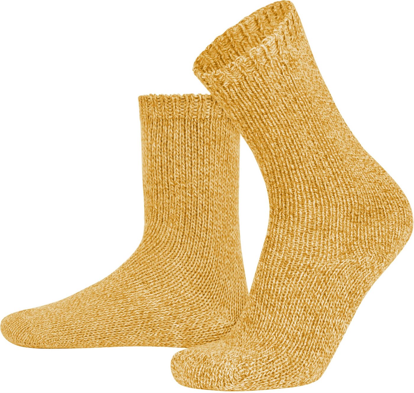 normani Thermosocken 2 Strickwollsocken aus Baum- und Schafwolle (2er Set, 2 Paar) Warm und Weich: Die Wintersocken mit Schaf- und Baumwolle von normani