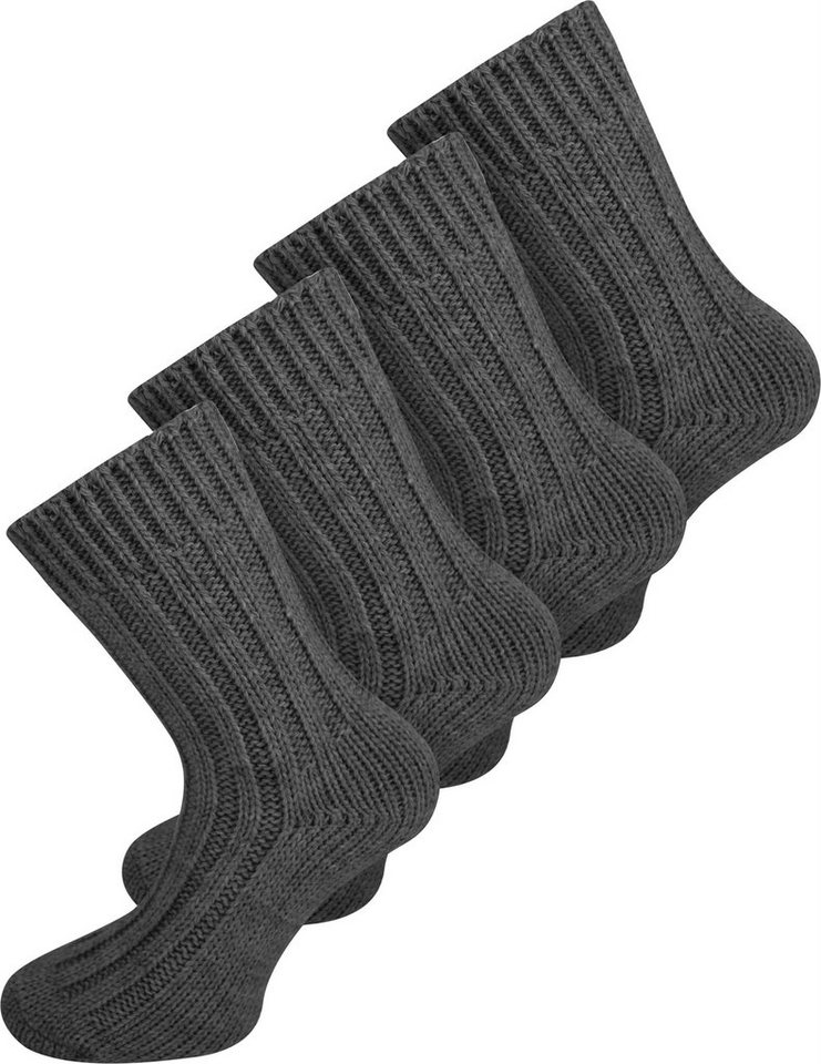 normani Thermosocken 4 Paar Alpaka-Socken (4 Paar) hochwertige Alpaka-Wolle von normani