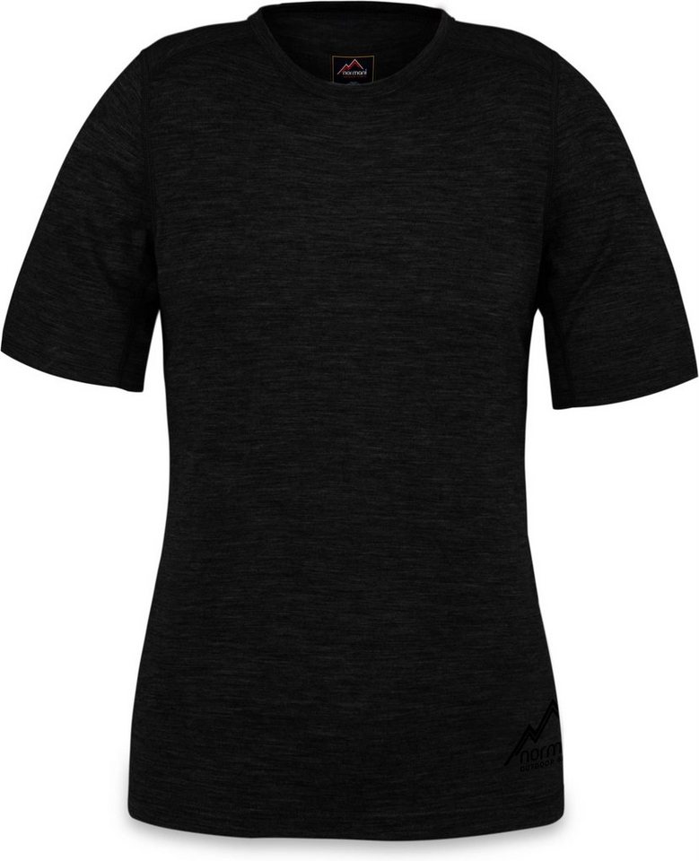 normani Thermounterhemd Damen Merino T-Shirt Cairns Kurzarm Merinounterhemd Funktionsshirt aus Merinowolle von normani