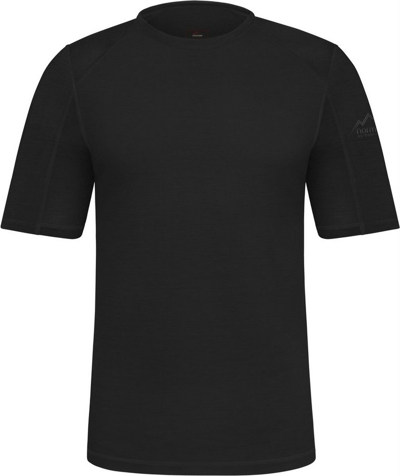 normani Thermounterhemd Herren Merino T-Shirt Busselton Ultraleichtes Sommer Outdoor Halbarmshirt Short Sleeve - Mulesing Frei von normani