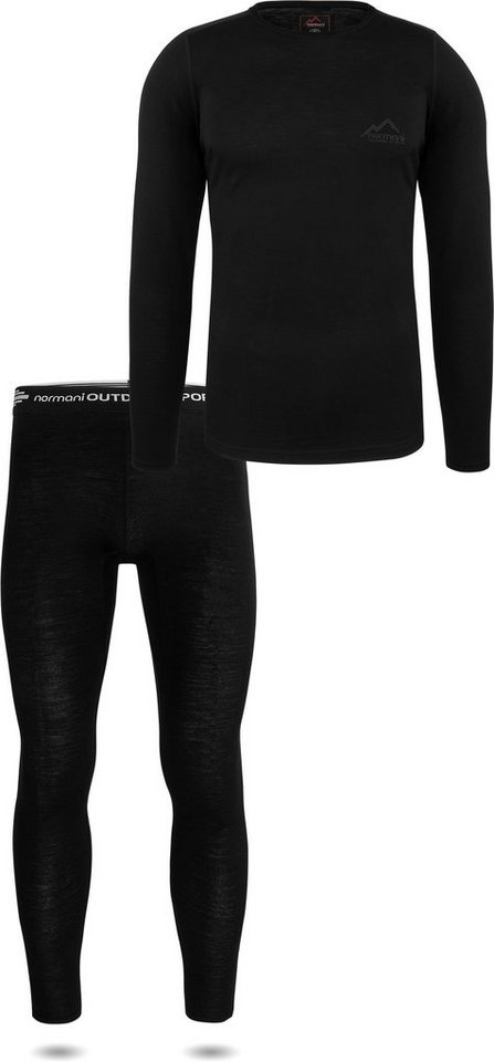 normani Thermounterhemd Herren Merino Unterwäsche-Set Melbourne/Sydney Thermounterwäsche Skiunterwäsche 100% Merinowolle normani Thermounterhemd Herren Merino Unterwäsche-Set Melbourne/Sydney Thermounterwäsche Skiunterwäsche 100% Merinowolle von Normani