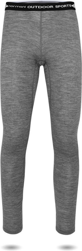 normani Thermounterhose Kinder Merino Unterhose Mackay Unisex Ski-Thermounterhose Funktionshose aus 100 % Bio-Merinowolle von normani