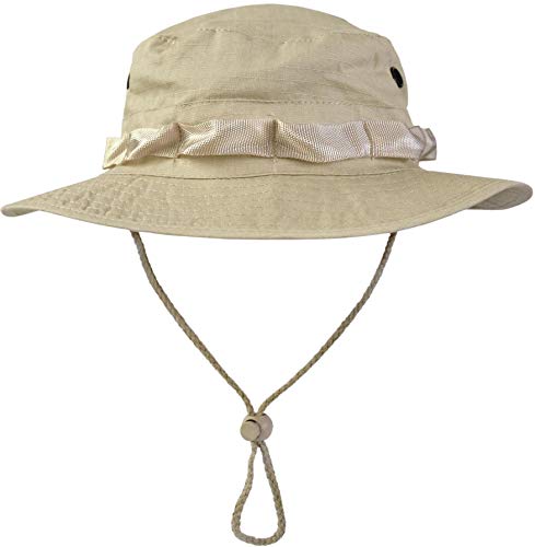 normani US GI Boonie Hat US Buschhut Safari Hut S-XL Farbe Beige Größe L von normani