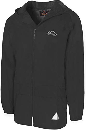 normani Ultraleichte Regenjacke Windjacke 5000 mWS mit Netzfutter und 2 abgedeckten Einschubtaschen für Erwachsene Farbe Dunkelschwarz Größe XXL normani Ultraleichte Regenjacke Windjacke 5000 mWS mit Netzfutter und 2 abgedeckten Einschubtaschen für Erwachsene Farbe Dunkelschwarz Größe XXL von normani