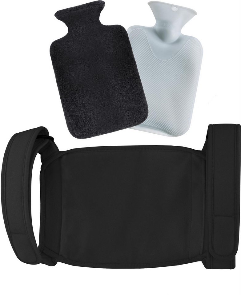 normani Wärmflasche Nacken Wärmflasche mit Bezug Nome, Wärmegürtel für Rücken und Nacken von normani