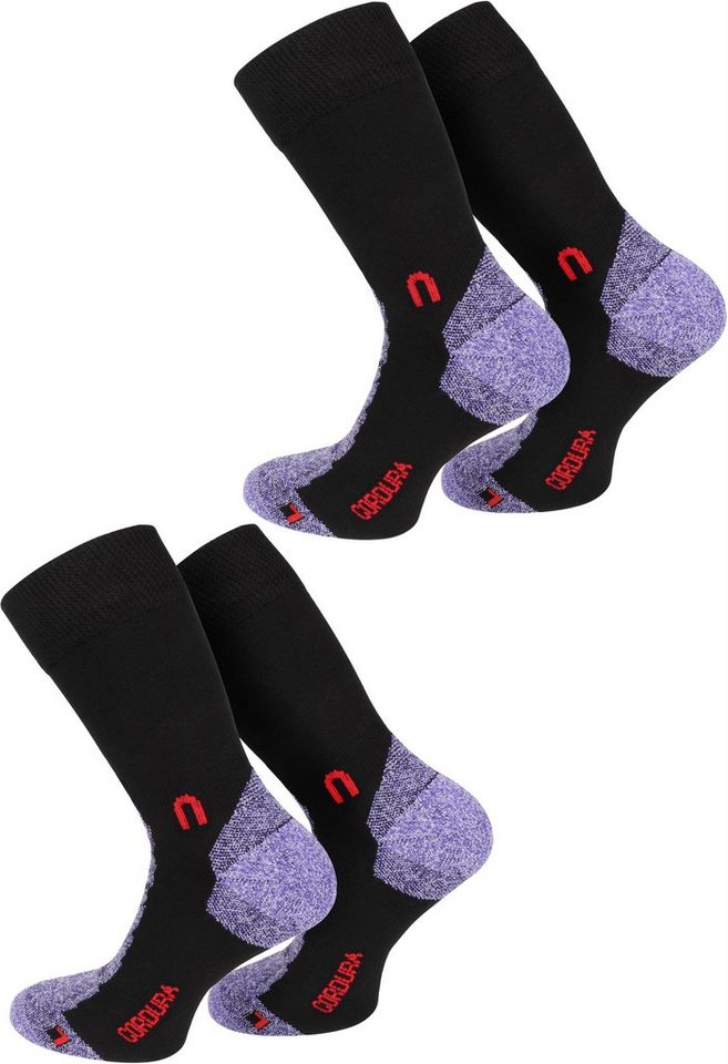 normani Wandersocken 2 Paar Cordura-Sport-Funktionssocken (Set, 2 Paar) extrem strapazierfähig von normani