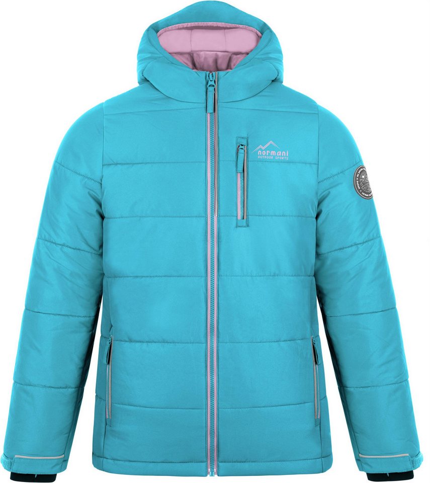 normani Winterjacke Kinder Winterjacke Yakutat Wasserdichte Steppjacke gefütterte Skijacke Thermojacke mit Schneefang von normani