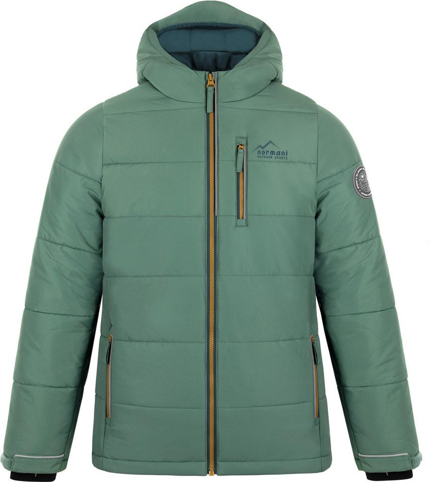 normani Winterjacke Kinder Winterjacke Yakutat Wasserdichte Steppjacke gefütterte Skijacke Thermojacke mit Schneefang von normani