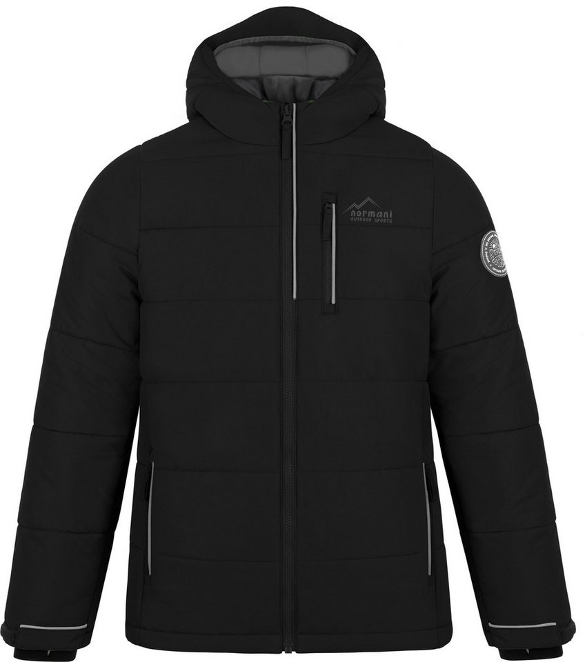 normani Winterjacke Kinder Winterjacke Yakutat Wasserdichte Steppjacke gefütterte Skijacke Thermojacke mit Schneefang von normani