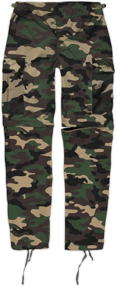 normani Zip-off-Hose Herren 2-in-1 Zip-Off BDU Rangerhose Pioneer Outdoorhose Feldhose mit per Reißverschluss abtrennbaren Hosenbeinen von normani