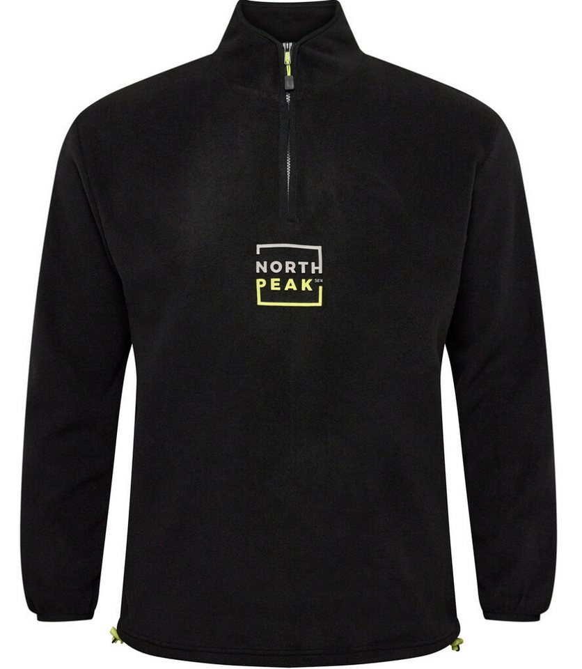 north 56 4 Allwetterjacke Sport Zip Fleece pullover Schwarz north 56 4 Allwetterjacke Sport Zip Fleece pullover Schwarz von north 56 4
