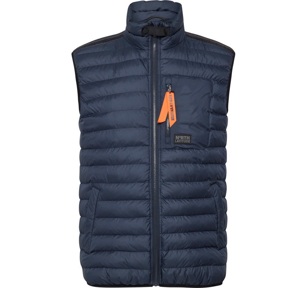 north 56 4 Funktionsweste North Latitude Puffer gillet Dunkelblau von north 56 4