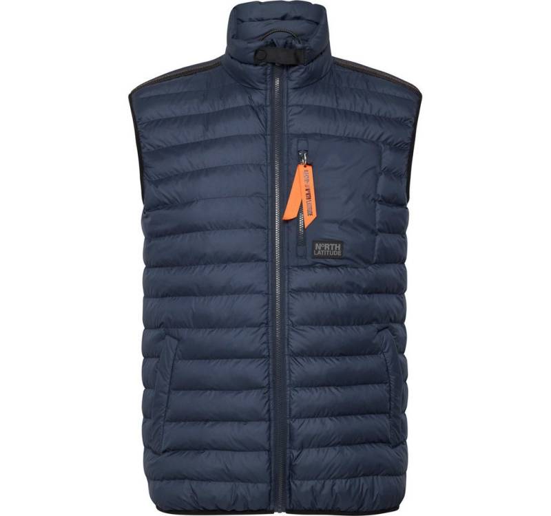north 56 4 Funktionsweste North Latitude Puffer gillet Dunkelblau von north 56 4