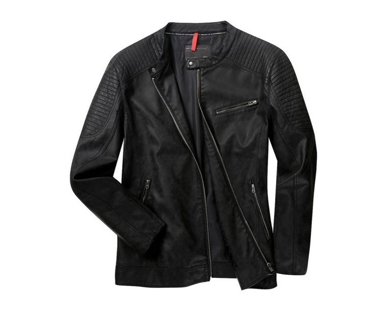 north 56 4 Lederjacke Replika by Allsize XXL Biker-Jacke Lederoptik schwarz von north 56 4