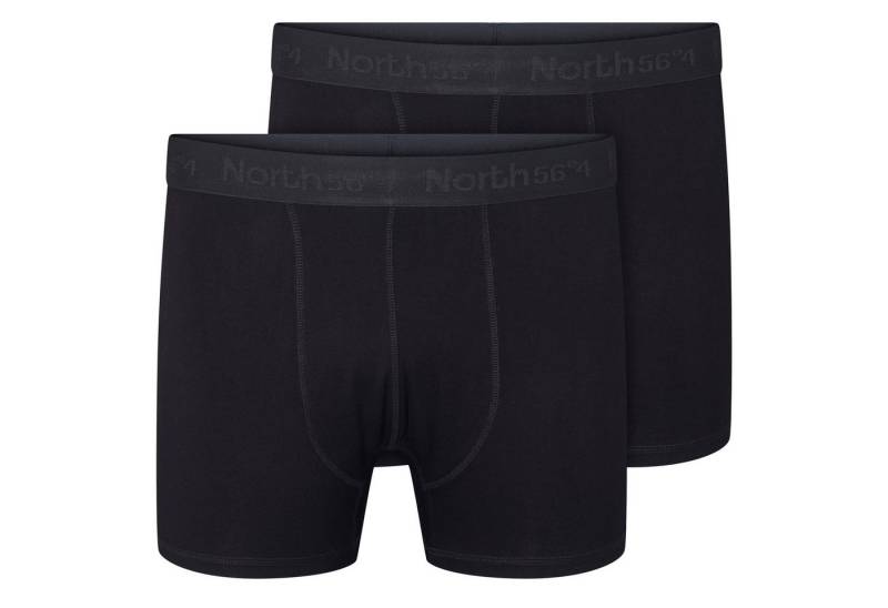 north 56 4 Retro Pants North Latitude 2er-Pack Übergröße Pants schwarz Bamboo (Spar-Pack, 2-St., 2er-Pack) von north 56 4