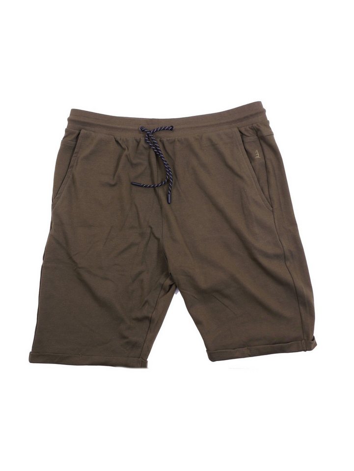 north 56 4 Sweatbermudas Sweat Shorts von North Latitude in Herren Übergrößen, Army Green von north 56 4