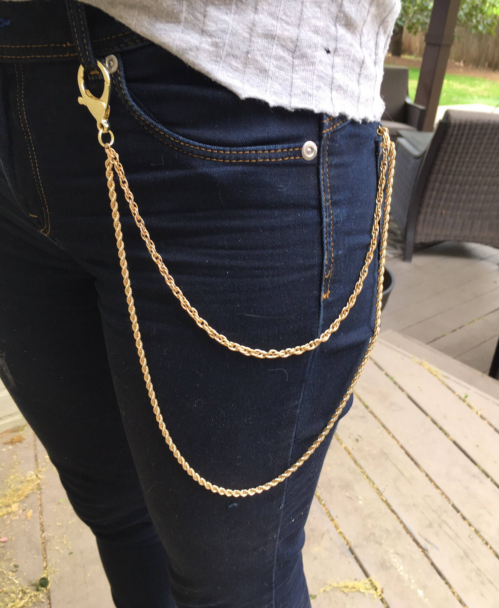 Gold Kette Tasche Medaillon Gold Kette Tasche Medaillon von nosass