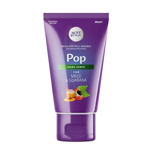 3 Stück 3in1 Handcreme, 75 ml, Handcreme mit Sheabutter, einzigartige nährende und glättende Inhaltsstoffe, pflegende Creme (Pop) von note di schiuma