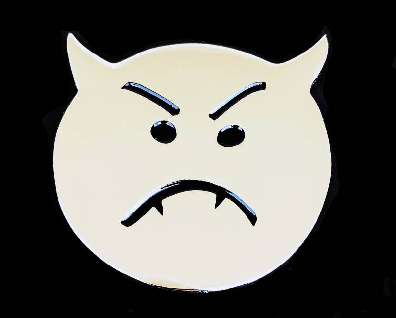 Zero Emaille Anstecknadel von nothingpins