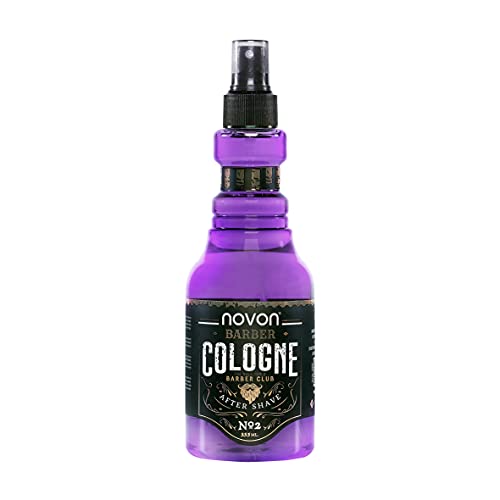 Novon Professional Barber Cologne No. 2-355 ml - After Shave Spray für Männer - Rasur Duftwasser Würzig-Herb - Barber Eau de Cologne mit praktischen Pump-Spender - Erfrischend & Pflegend, EDC von novon