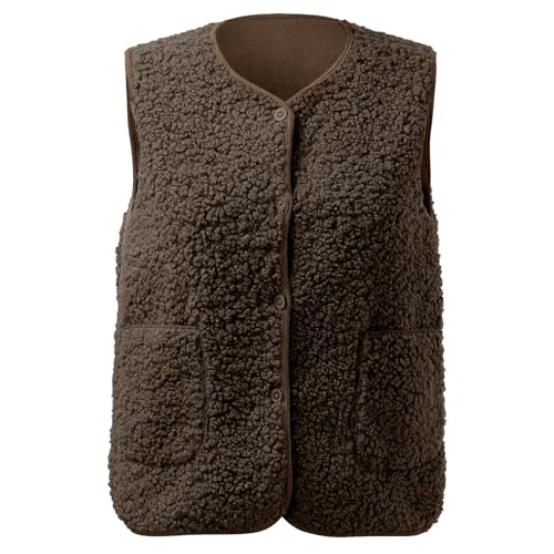 nsiaot Warehouse Deal Teddy Weste Damen Ärmellos Teddyfleece Jacke Fleece Winterweste Winter Warme Fleeceweste Kurz Teddyjacke Plüsch Westen Einfarbig Damenwesten Teddy Fleece Weste Damen Herbst nsiaot Warehouse Deal Teddy Weste Damen Ärmellos Teddyfleece Jacke Fleece Winterweste Winter Warme Fleeceweste Kurz Teddyjacke Plüsch Westen Einfarbig Damenwesten Teddy Fleece Weste Damen Herbst von nsiaot