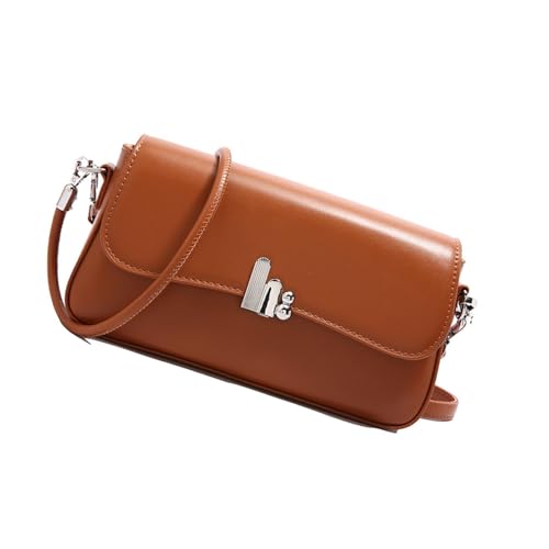 nuanzhiyuan Damen Umhängetasche Retro Abend Geldbörse PU Leder Unterarm Handtasche mit Verstellbarem Riemen Crossbody Taschen 2025 von nuanzhiyuan