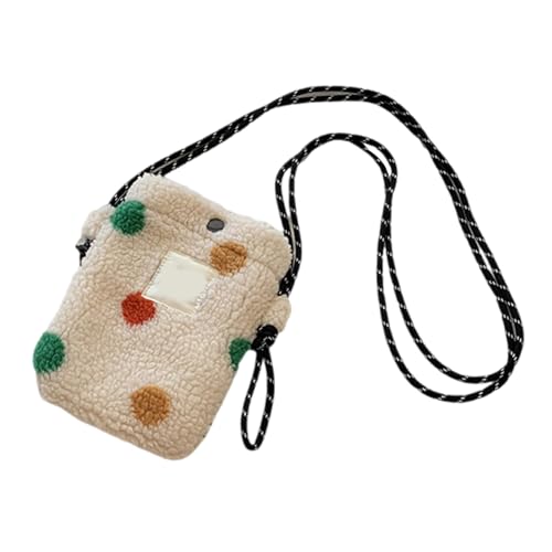 nuanzhiyuan Fuzzy Umhängetasche mit einzigartigem, buntem Punkt-Design, Umhängetasche für Mode-Enthusiasten und Profis nuanzhiyuan Fuzzy Umhängetasche mit einzigartigem, buntem Punkt-Design, Umhängetasche für Mode-Enthusiasten und Profis von nuanzhiyuan