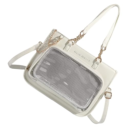 nuanzhiyuan Japanische Anime-Unterarmtasche, Umhängetasche, Umhängetasche, PU-Leder, transparente Display-Tasche für Mode-Enthusiasten nuanzhiyuan Japanische Anime-Unterarmtasche, Umhängetasche, Umhängetasche, PU-Leder, transparente Display-Tasche für Mode-Enthusiasten von nuanzhiyuan