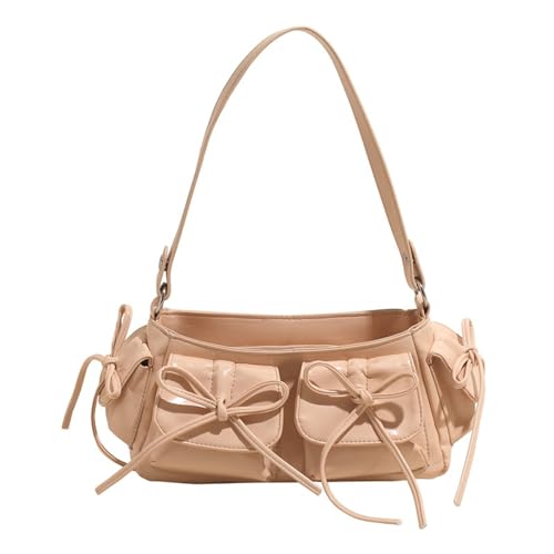 nuanzhiyuan Modische Umhängetasche mit Schleifen-Design, mehrere Taschen für den täglichen Bedarf und verschiedene Tragemöglichkeiten nuanzhiyuan Modische Umhängetasche mit Schleifen-Design, mehrere Taschen für den täglichen Bedarf und verschiedene Tragemöglichkeiten von nuanzhiyuan