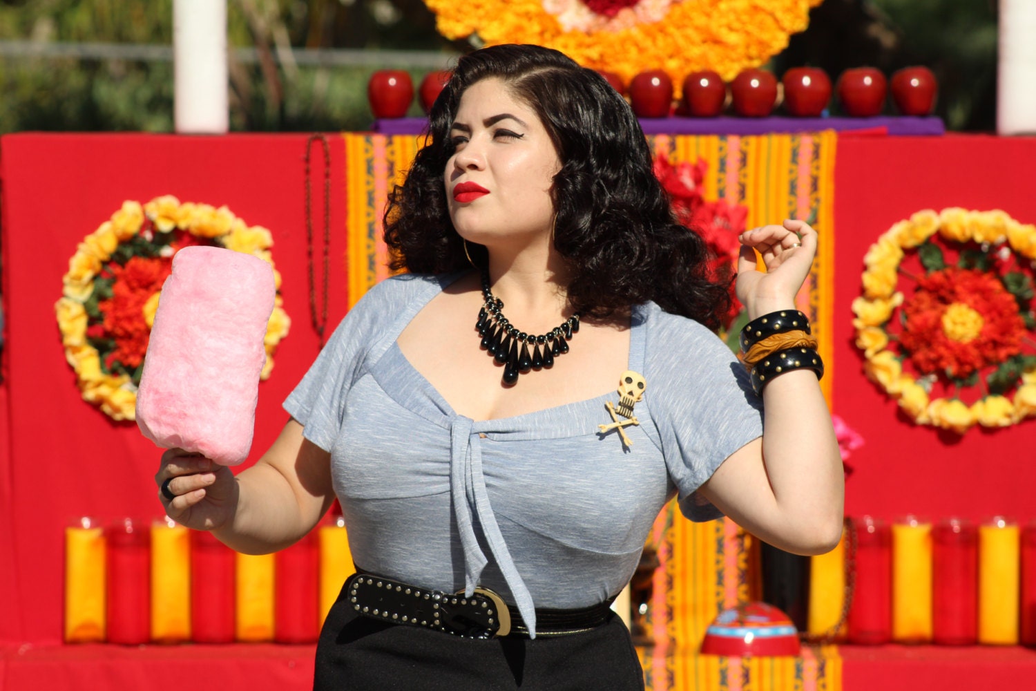 1940Er Jahre Style Matrosenoberteil Vintage Schwarz Gr. S Oder Gestreift Blau Xl Viskosejersey von nudeedudee