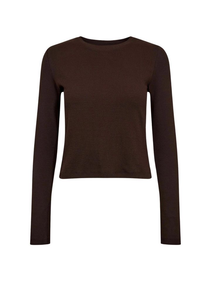 nümph Langarmhemd Nümph Long Sleeve T-Shirt Cropped NURILEY von nümph