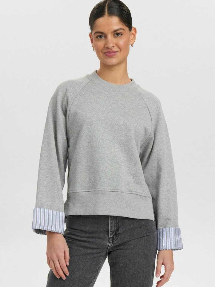 nümph Rundhalspullover Nümph Sweatshirt NUZARI von nümph