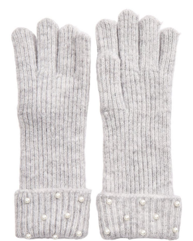 nümph Strickhandschuhe – Elegante Strickhandschuhe mit Perlen von nümph