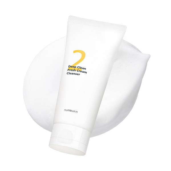 numbuzin - No.2 Deep Clean Fresh Cream Cleanser - 120ml von numbuzin