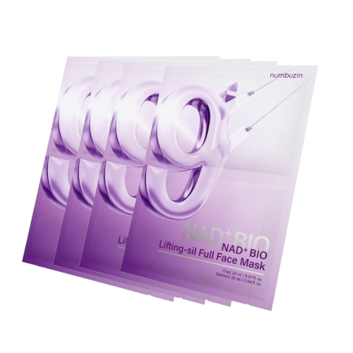 numbuzin - No.9 NAD Bio Lifting-sil Full Cover Facial Mask - (20ml+28ml)*4ea von numbuzin