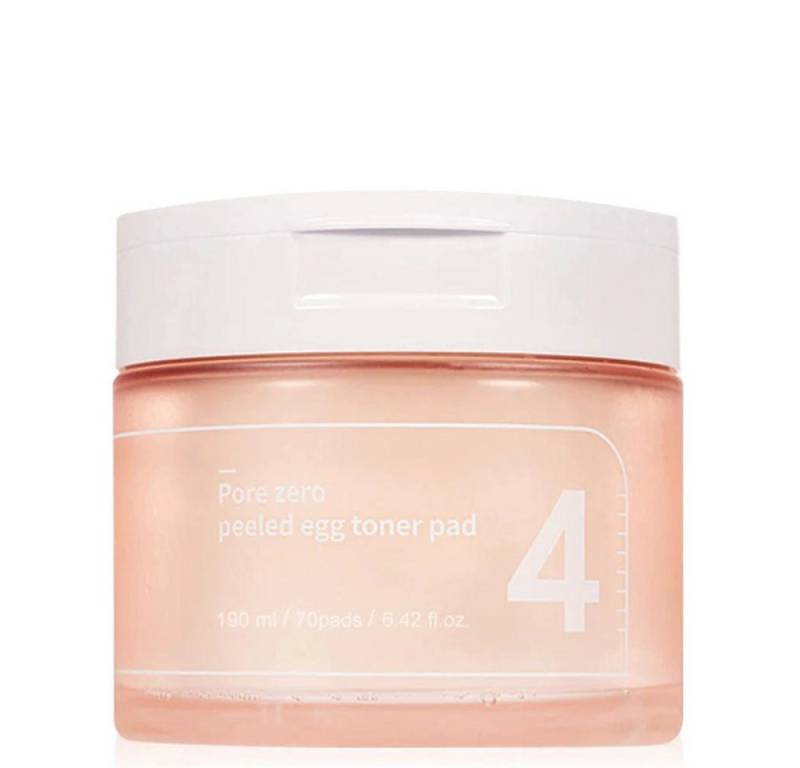 numbuzin Toner Numbuzin, No.4 Pore Zero Peeled Egg Toner Pad – 70 Pads - 190 ml von numbuzin
