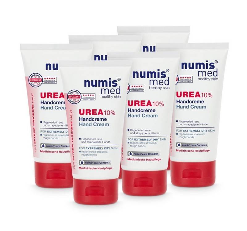 numis med Handcreme Handcreme 10% Urea für trockene Hände - Hand Creme vegan 6x 75 ml, 6-tlg. numis med Handcreme Handcreme 10% Urea für trockene Hände - Hand Creme vegan 6x 75 ml, 6-tlg. von numis med