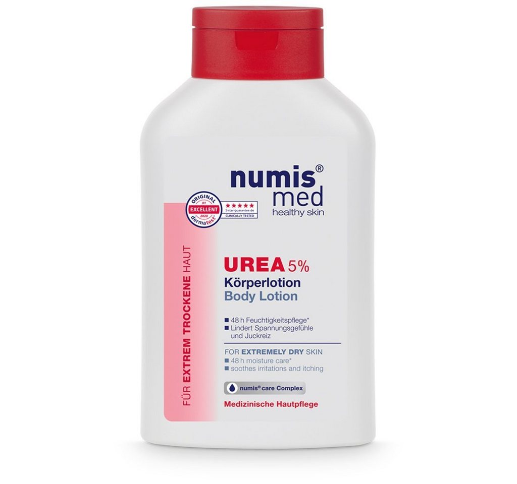 numis med Körperlotion Körperlotion 5% Urea für extrem trockene Haut - Bodylotion 1x 300ml, 1-tlg. von numis med