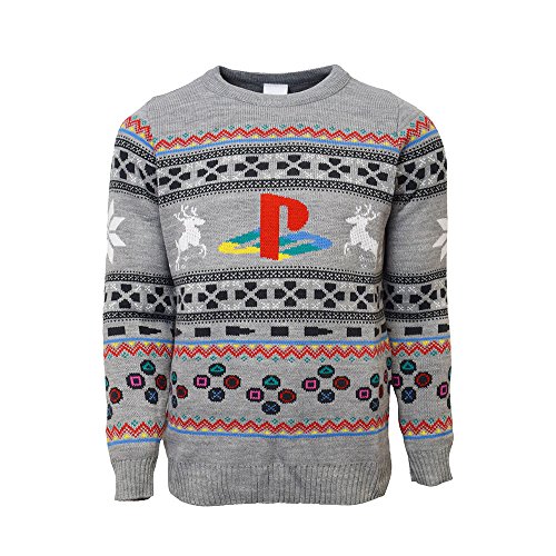 Numskull Unisex Playstation Pullover, M von numskull