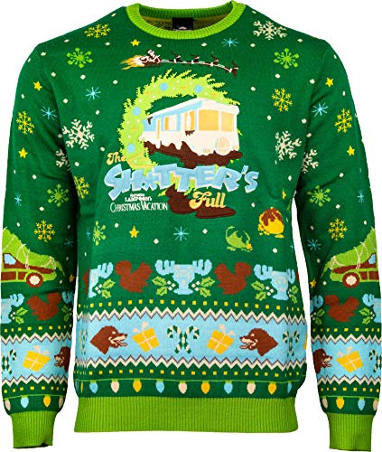 Numskull Unisex Lampoons Offizieller National Lampoon's Vacation Strickpullover Weihnachtspullover Größe 4XL – Ugly Novelty Christmas Sweater Geschenk, 4X-Large von numskull