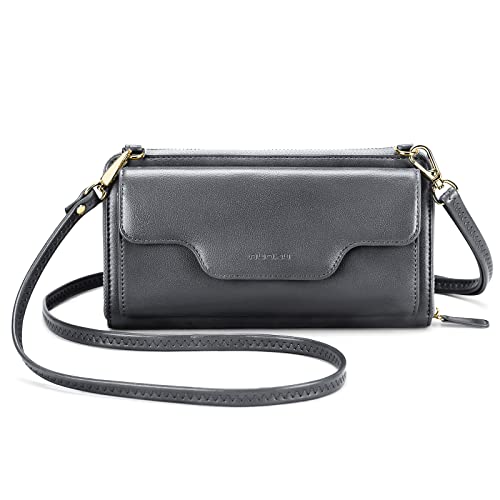 nuoku Crossbody Taschen für Frauen, Handgelenk Brieftaschen für Frauen, Clutch Geldbörsen für Frauen, Rfid Wallet Frauen von nuoku