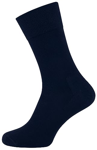 Nur Der Herren Weich & Haltbar Komfort Feuchtigkeitsregulierung Mit Komfortbund Socken, Maritim, 43-46 EU von Nur Der