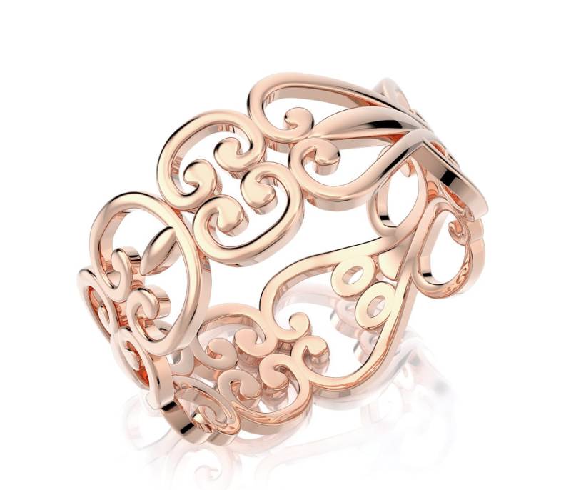 Frauen Ehering, 18K, 14K Solid Gold Spitze Vintage Stil Ring, Braut Zarte Ehering. 13 Jahre Jubiläum Spitzenring Frauen Ehering, 18K, 14K Solid Gold Spitze Vintage Stil Ring, Braut Zarte Ehering. 13 Jahre Jubiläum Spitzenring von nuritdesignjewelry