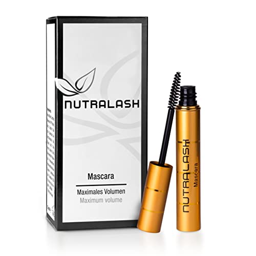 Nutralash Mascara – Tiefschwarze Wimperntusche für Maximales Volumen I Für voluminöse, lange Wimpern I Pflegende Wimperntusche mit Hyaluronsäure I 5ml Nutralash Mascara – Tiefschwarze Wimperntusche für Maximales Volumen I Für voluminöse, lange Wimpern I Pflegende Wimperntusche mit Hyaluronsäure I 5ml von nutraCOSMETIC