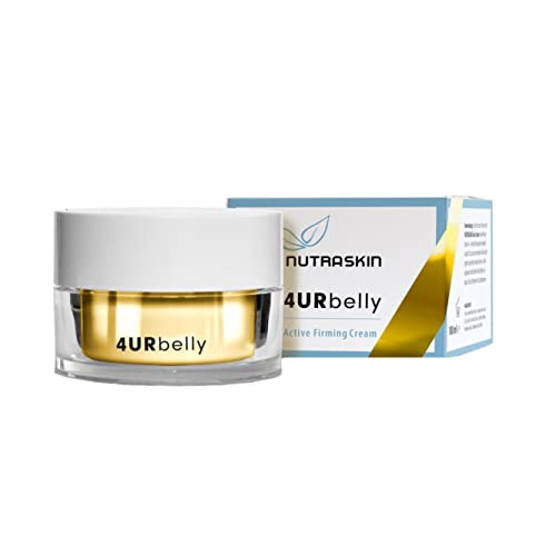 Nutraskin 4URbelly – Pflegende Bodylotion Damen für einen straffen Bauch I Straffende Körpercreme mit Mariendistel, Bärentraube & pflanzlichen Stammzellen I Damen-Körperpflege Made in Germany I 100ml von nutraCOSMETIC