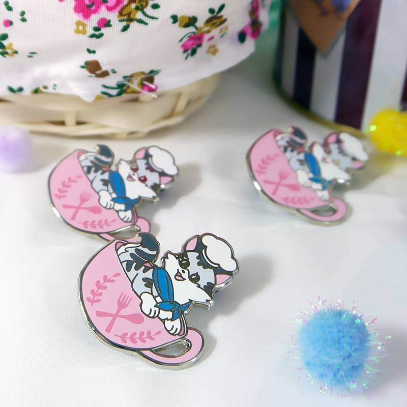 Pin Katze Cafe Macci - Kitty Im Becher von nyanzilla