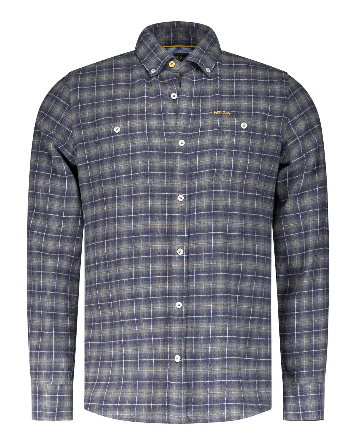 nza new zealand auckland - Blusen / Hemden Männlich blue multi colour - Gr. - 3XL von nza new zealand auckland